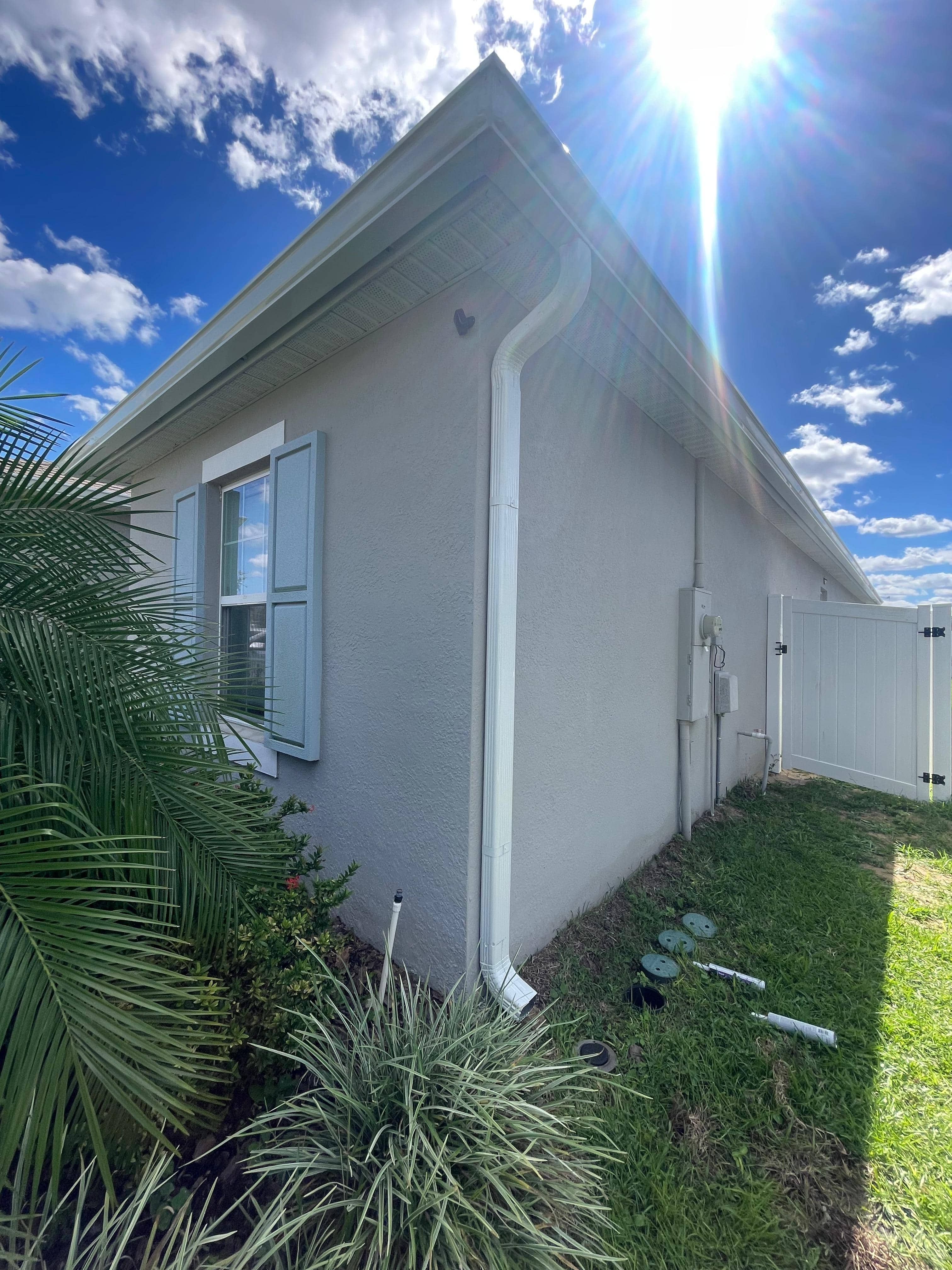 Professional gutter installation by JA Brothers Construction